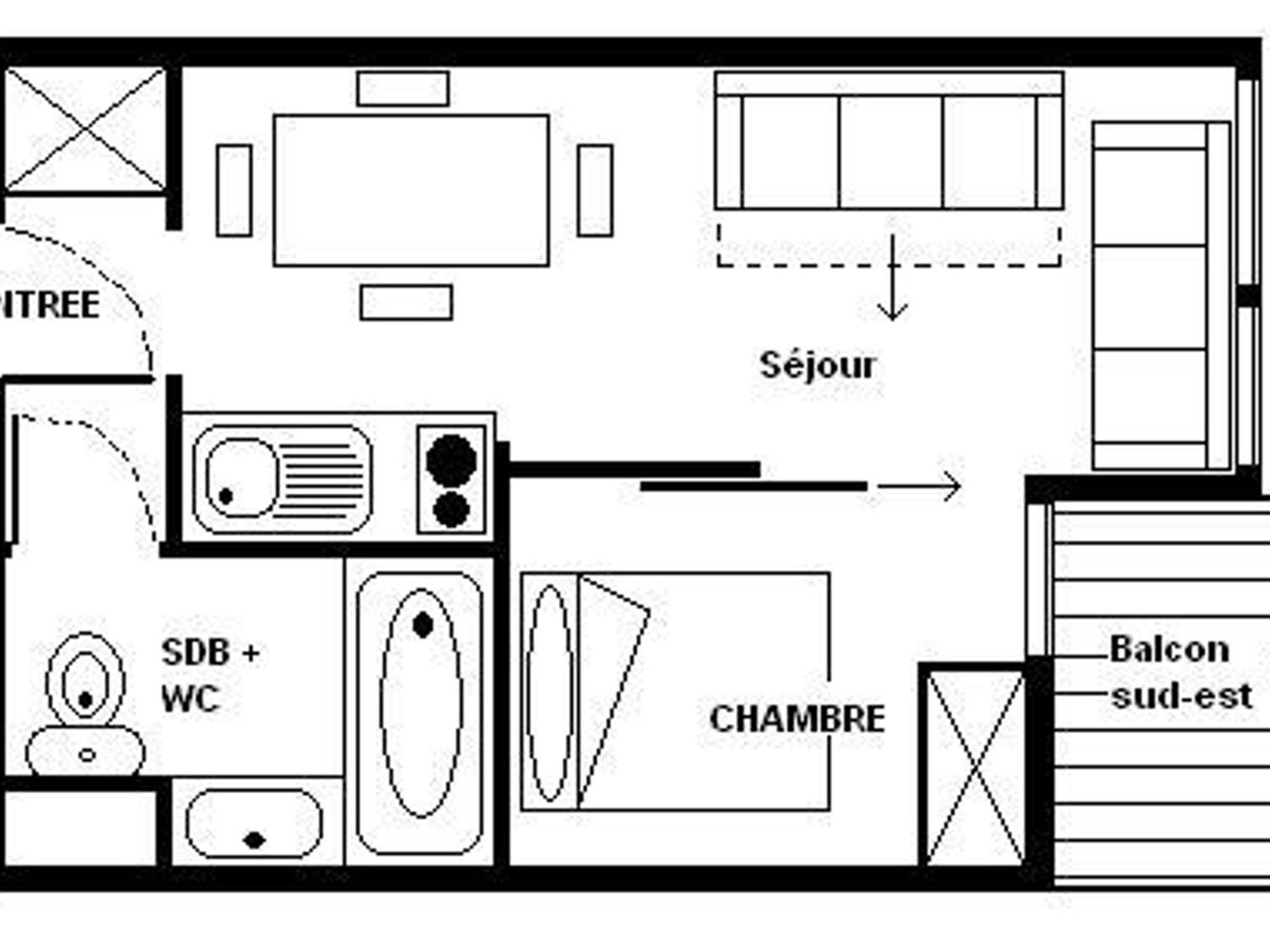 Appartement Cosy 2 Pieces - Proche Pistes Et Commerces - Balcon Sud/Est - Parking Gratuit - Fr-1-344-973 サン・マルタン・ド・ベルヴィル エクステリア 写真